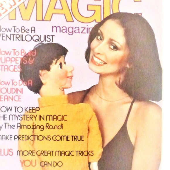 March1977 Houdini's MAGIC MAGAZINE Magician Houdini Magic Tricks Prediction ABC - Picture 1 of 6
